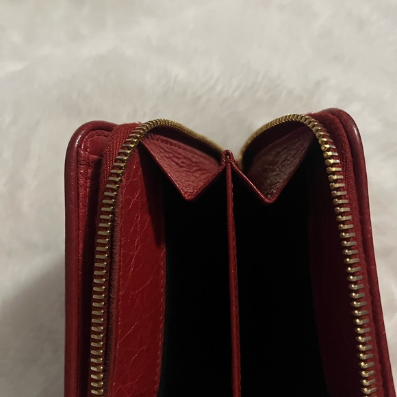 Authentic Red Balenciaga wallet - Picture 4 of 5